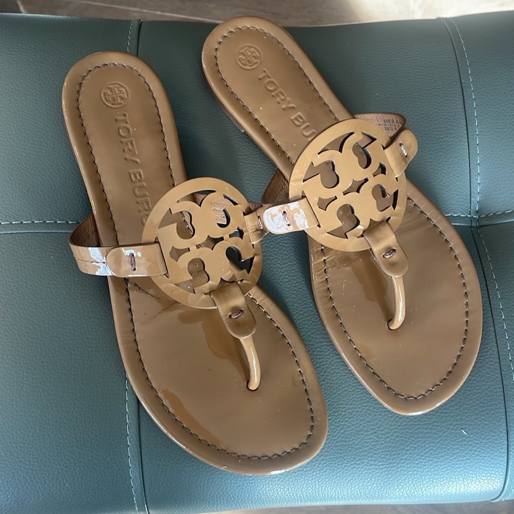 Tory Burch Miller Patent Leather sandal